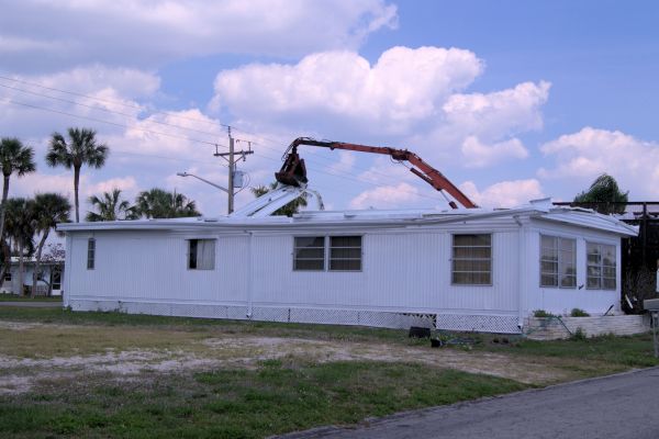 Mobile Home Demolition in Bellingham