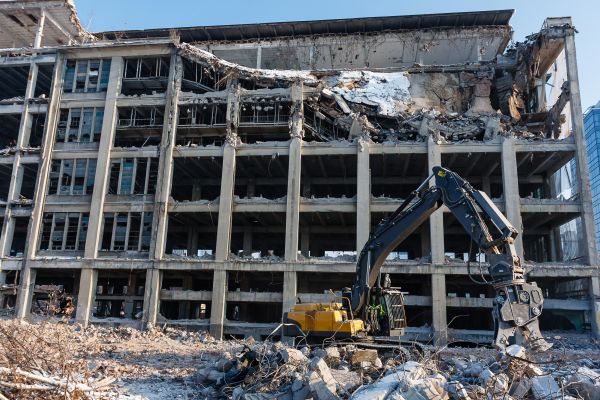 Commercial Building Demolition in Bellingham