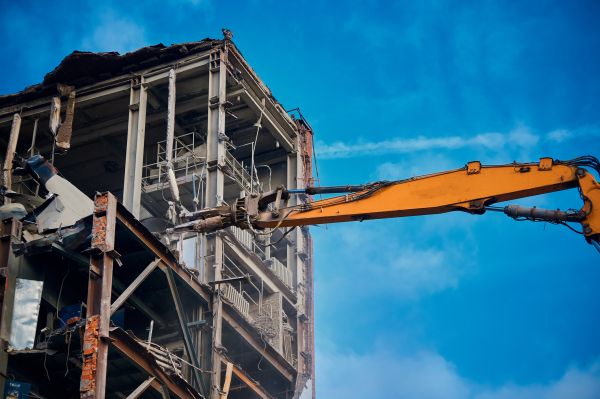 Factory Demolition in Bellingham