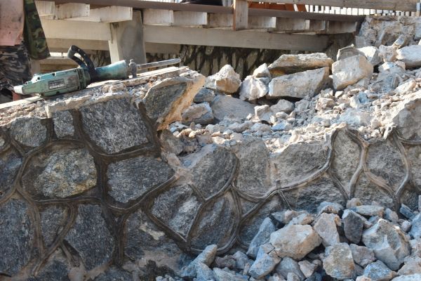 Retaining Wall Demolition in Bellingham